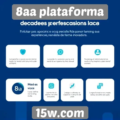 Funcionalidades destacadas do site 8aa plataforma